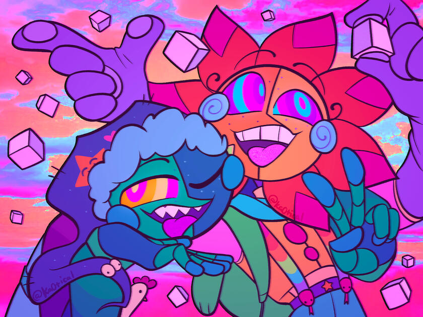 Candy Store AU Sun and Moon - suntimeswolliw
