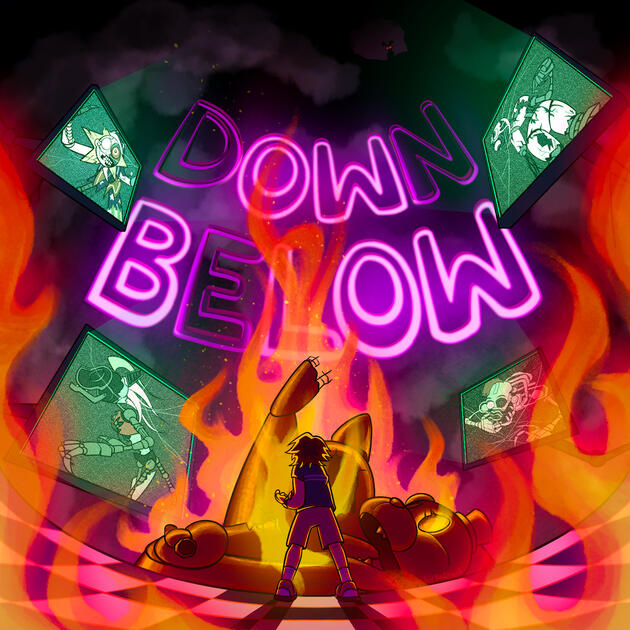 Down Below - Callie Mae FNAF Ruin song cover art